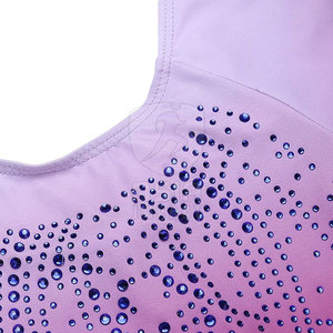 Justaucorps de gymnastique durable pour femmes, pour l'entraînement et la performance en salle, tissu extensible pour la gymnastique et la danse - Product Image 6