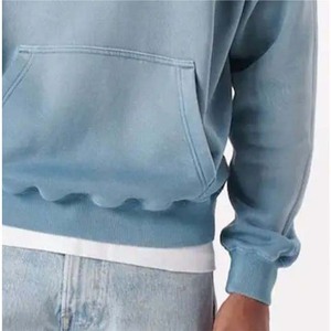 Sudaderas con capucha personalizadas de algodón poliéster 100% de alta calidad para hombre, sudaderas con capucha en blanco de gran tamaño al por mayor, logotipo de diseño personalizado del fabricante OEM - Product Image 6