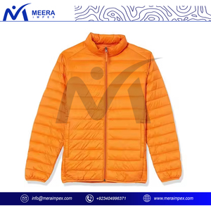 2025 nuevos diseñadores chaquetas acolchadas de invierno para hombres con moda casual Color naranja sólido XL talla chaqueta acolchada para Unisex - Product Image 2