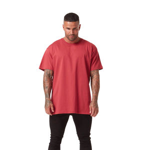 เสื้อยืดผู้ชายผ้าฝ้ายหนาแขนสั้นทรงโอเวอร์ไซส์แบบออกแบบได้ตามต้องการ - Product Image 4