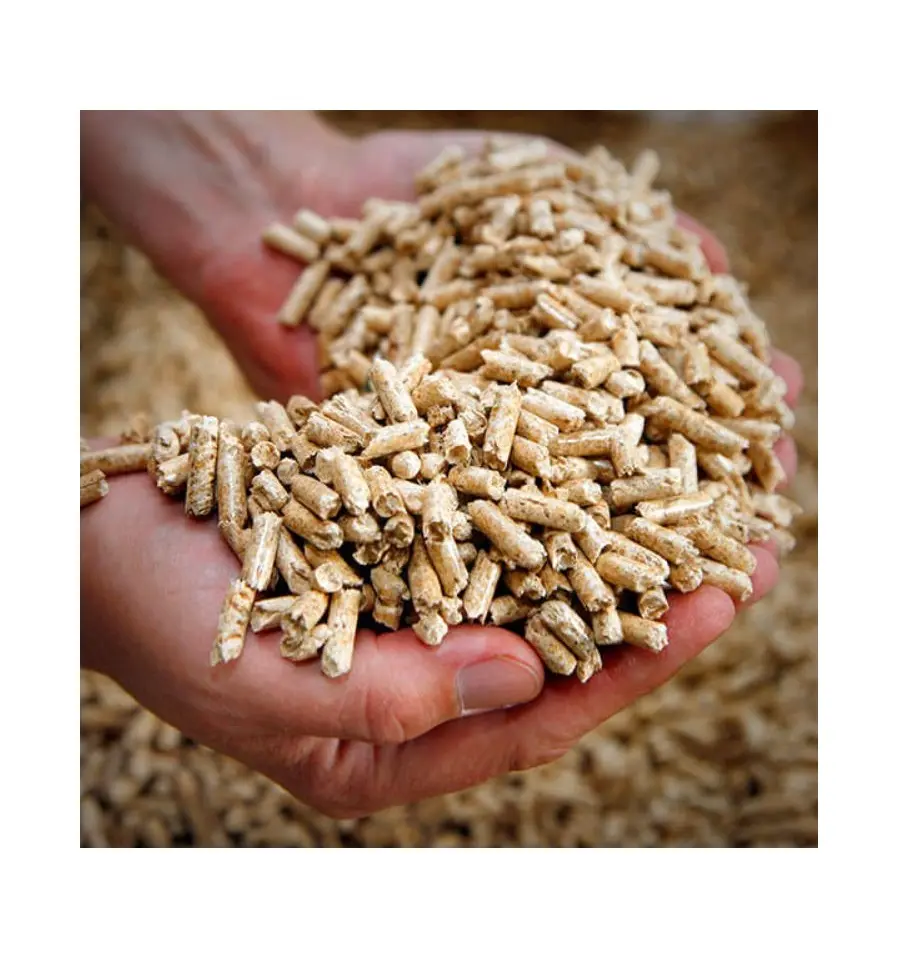 Commercio all'ingrosso di alta qualità Premium pellet di legno grandi o 15 kg sacchetti | Combustibile produttore di pellet di legno per la vendita
