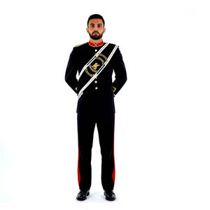 Banda de hombro bordada al por mayor, proveedores de insignias para director de banda. - Product Image 1