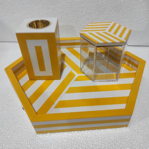 Incrustation de prière en résine bakhoor mubkhar, plateau d'incrustation et rangement de bâtons d'encens, coffret pour cadeaux du ramadan par le monde du commerce uni - Product Image 1