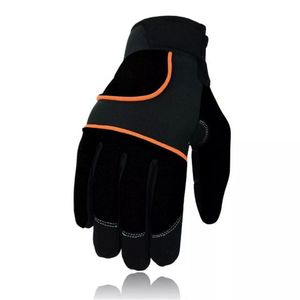Gant d'assemblage de sécurité de classe de haute qualité de qualité supérieure pour le travail en cuir pur avec des gants de personnalisation - Product Image 3