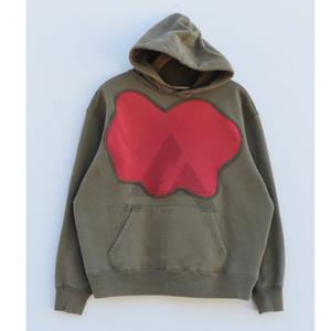 Sweat à capuche épais et lourd en molleton 100% coton pour homme avec logo personnalisé brodé, couleur unie, respirant, vente en gros - Product Image 4