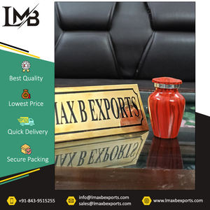 Professionnels de la vente de fournitures funéraires à finition personnalisée Urnes de crémation en aluminium ou en laiton pour cendres au prix de gros - Product Image 2