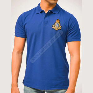 Broderie surdimensionnée de haute qualité pour polos personnalisés Vêtements décontractés en tricot durables avec des chemises à boutons personnalisées à motif solide - Product Image 1