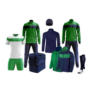 Ensemble complet d'uniforme de football Maillot de football Kit de football de service Oem personnalisé Kit de football respirant Maillots de football personnalisés Ensemble de football - Product Image 4
