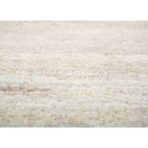 Tapis en laine noué à la main de couleur unie ivoire, grand tapis de salon AIWL-3057 pour la décoration de la maison - Product Image 3