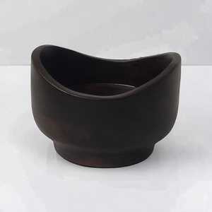 ชุดอาหารเย็นไม้มะม่วงที่ทำด้วยมือเป็นมิตรกับสิ่งแวดล้อมชามสลัดผลไม้หรูหราสีน้ำตาลวอลนัทเข้มสำหรับโต๊ะในครัวสไตล์บ้านไร่ - Product Image 1