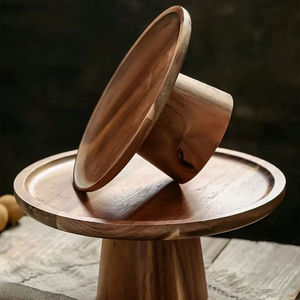 แท่นเสิร์ฟเค้กวันเกิดทรงกลมทำมือ BOOST สำหรับงานเลี้ยงฉลอง  วัสดุไม้ กันน้ำ หรูหรา ทันสมัย - Product Image 2