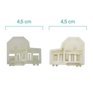 Volkswagen Audi Seat Puerta delantera Ventana Jack Clip Set Reguladores derecho e izquierdo - Product Image 5