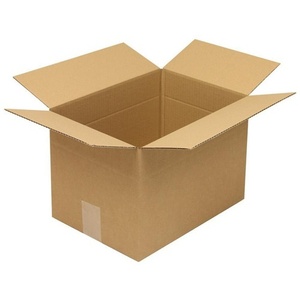 Single-Wall Corrugated Cardboard <b>Box</b> 325x235x225mm C4 Quality 1.20 B Brown Pack of 25 - Product Image 1