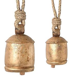 Nouvelles cloches à vent en métal et clochettes de vache anciennes peintes à la main sur mesure, thème Amour, Noël, prix de gros en provenance d'Inde - Product Image 6