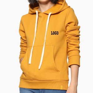 <b>Women's</b> Custom Logo Fleece 100% Cotton Hoodie Oversized Pullover Style for Winter Printed Plain Logo plus size sweatshirts <b>sport</b> - Product Image 1