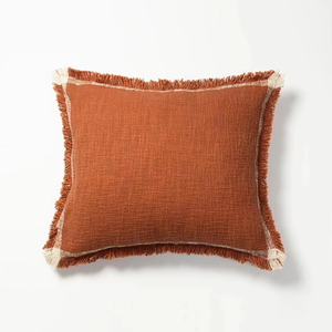 Fashionable Boho Cotton Cushion Cover Design INDIAN TEXTILES H/L Customizable Vintage for Living Room Home <b>Decor</b> <b>Pillow</b> - Product Image 1