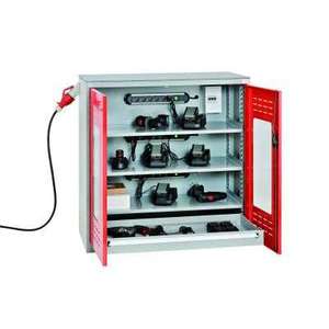 Armadio per Batterie Armadio di Ricarica per Batterie Piccolo con Ingresso Cavi a Destra e Finestra di Visione 1030 x 1000 x 500 - Product Image 1