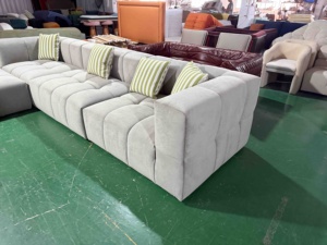 Bắc Âu hiện đại Modular sống Rom ghế <span class=keywords><strong>sofa</strong></span> thiết lập ánh sáng sang trọng vải dario Modular <span class=keywords><strong>sofa</strong></span> thiết kế phòng khách chuyển đổi - Product Image 6