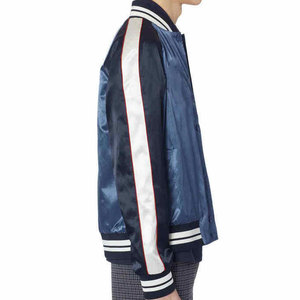 Chaquetas de Invierno Transpirables de Color Sólido para Hombre, Diseño Personalizado, Estilo Universitario, con Logotipo Personalizado - Product Image 4