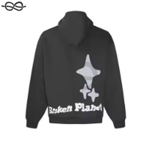 เสื้อฮู้ดดี้ฤดูหนาวแบบยูนิเซ็กซ์ พิมพ์ลายโลโก้แบบพัฟฟ์ทันสมัย ผ้าคอตตอน/โพลีเอสเตอร์เนื้อหนา ซักแบบสโตนวอช รับผลิตแบบ OEM - Product Image 4