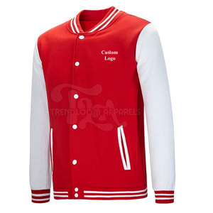 Best Selling Winter Fashion Clothing Stand Front 100% Cotton Eco-Friendly <b>Lightweight</b> Quick Dry Windproof Letterman <b>Jacket</b> New - Product Image 2