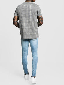 Camiseta informal de algodón para hombre, nuevo diseño de gran tamaño con cuello redondo, ajuste relajado, suave y transpirable, Color personalizado y logotipo de secado rápido - Product Image 5