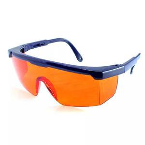 安全眼鏡工業用アンチグレアレッドレンズ作業安全メガネ - Product Image 5