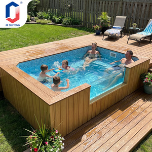 Prefabricated Above Ground <b>Pool</b> Durable UV Resistant Design for Backyard Homestay and Resort Complete Equipment Swimming <b>Pool</b> - Product Image 5