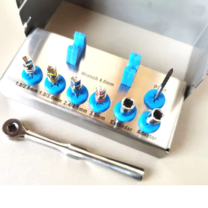 Kit de compression osseuse pour implants dentaires en acier inoxydable manuel, kit d'expansion du sinus, vis, outils chirurgicaux pour professionnels - Product Image 1