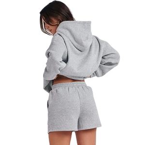 Conjunto de Dos Piezas de Punto de Algodón Transpirable para Mujer, Estilo Casual, para Invierno, Ropa Deportiva, Corte Holgado, Transferencia Térmica 2026 - Product Image 2