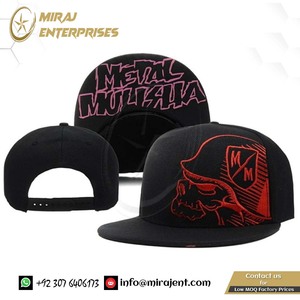 หมวกเบสบอลผู้หญิง Snapback หมวกปีกแบนกีฬาหมวกฮิปฮอปแฟชั่นเย็บปักถักร้อยกะโหลกศีรษะผู้ชาย - Product Image 6