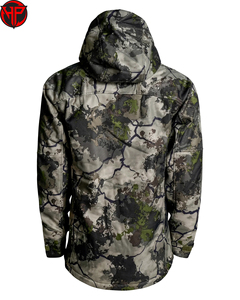 เสื้อแจ็คเก็ตสำหรับล่าสัตว์ คุณภาพสูง กันน้ำ ลายพราง ผ้า softshell เหมาะสำหรับการล่าสัตว์ ตกปลา กิจกรรมกลางแจ้ง และเดินป่า สำหรับผู้ชาย - Product Image 6
