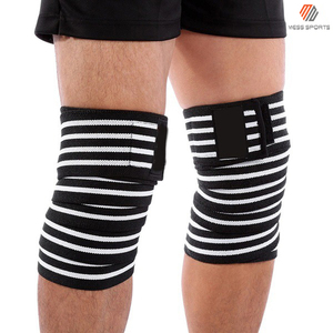 Elastic <b>Support</b> <b>Straps</b> Neoprene Breathable Lightweight Sports <b>Knee</b> Wraps for Cross Training Professional Protection Wholesale - Product Image 6