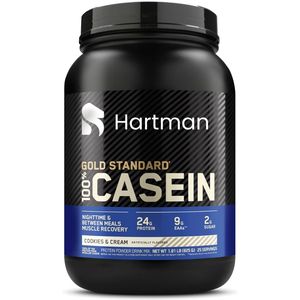 Poudre de récupération musculaire et de soutien osseux à digestion lente de protéine de caséine pendant la nuit avec une disponibilité élevée d'acides aminés - Product Image 1