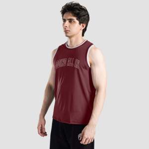Chaleco Borgoña para Hombre Blitz, Diseño Elegante de Camiseta sin Mangas - Product Image 3