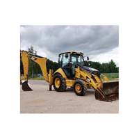 Retroexcavadora CAT 416E usada en excelentes condiciones de funcionamiento, fabricada en Estados Unidos con componentes de bomba y cojinete de motor central a la venta