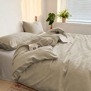 Ensemble de housse de couette avec taie d'oreiller 100% polyester, tailles 50x75cm - pour lit - Product Image 6