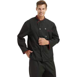 Uniformes de Chef Unisex, Manga Corta, 100% Algodón, Personalizables, Transpirables, de Alta Calidad, con Cierre de Botones, para Cocina y Restaurante - Product Image 4