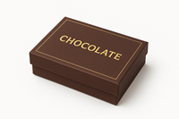 Nueva Caja de Chocolate Ecológica con Impresión Personalizada para Panadería, Dulces y Embalaje de Regalos