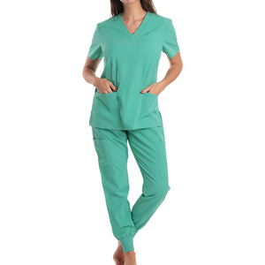 Conjuntos de Uniformes Médicos, Uniformes de Enfermería, Conjuntos de Uniformes de Talla Grande, Pantalones y Blusa Deportivos para Mujer y Hombre, Personalizables - Product Image 6