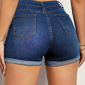 Shorts en jean de qualité supérieure, vêtements décontractés personnalisés, fermeture à cordon, fermeture à boutons pour femmes, services OEM - Product Image 6