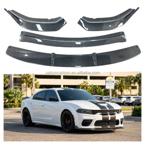 Alerón Delantero de Fibra de Carbono para <span class=keywords><strong>Dodge</strong></span> <span class=keywords><strong>Charger</strong></span> Scat Pack/Hellcat 2015-2024 - Product Image 1
