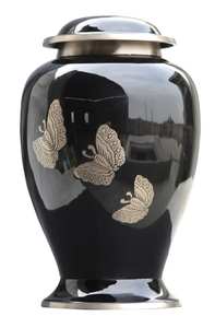 Butterfly Cremation <b>Urn</b> for Human Ashes Handmade Funeral <b>Urn</b> for Adult Memorial Large Keepsake <b>Urn</b> for <b>Pet</b> - Product Image 4