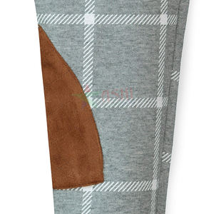 Best Design New Fashion Synthetic Leather <b>Knee</b> <b>Patch</b> Riding Tights Breeches for Kids Comfortable <b>Knee</b> Pads for Horse Riding - Product Image 4