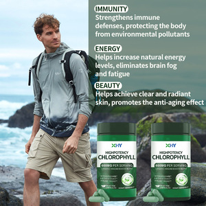 Extrait de culotte de capsule de chlorophylle OEM 600mg énergie cellulaire et soutien antioxydant booster du système immunitaire échantillon gratuit - Product Image 5