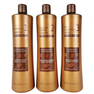 Protein <span class=keywords><strong>Keratin</strong></span> tedavisi 1000ml hasar tamir saç bakımı profesyonel Salon brezilyalı <span class=keywords><strong>Keratin</strong></span> saç düzleştirme kremi - Product Image 1