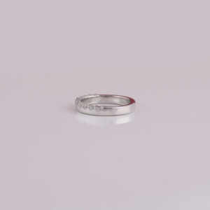 Banda de boda de diamante cultivado en laboratorio de oro sólido de 14 quilates personalizable para mujer, estilo clásico de moda, joyería de regalo de boda perfecta - Product Image 2