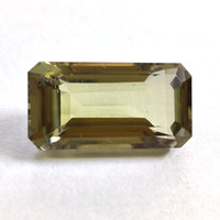 Pierre précieuse en vrac Zultanite, prix d'usine de gros Iroc Sales, émeraude jaune naturelle taillée, pierre à facettes hautement polie 12x10mm-16x12mm
