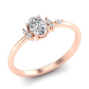 REYES Joyería Fina Personalizada para Mujer, Anillos de Compromiso de Diamante, Sólido, 14K, 18K, Oro, HPHT, CVD, Laboratorio - Product Image 2