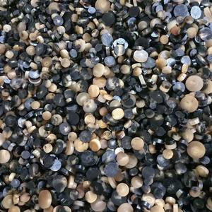 กระดุมเขาสัตว์เปล่า ทำจากวัสดุธรรมชาติ เป็นมิตรกับสิ่งแวดล้อม งานฝีมือประณีต สีธรรมชาติ งานศิลปะสะสม นำเข้าโดยตรงจาก Sheeri - Product Image 5